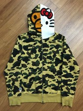 hello kitty bape hoodie